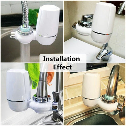 Faucet-Mounted Kitchen Water Purifier – Clean & Filtered Water Instantly