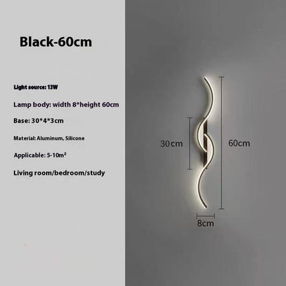 Minimalist Bedside Wall Lamp for Living Room, Aisle & Corridor