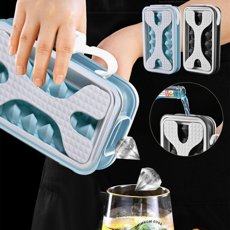 2in1 Portable Silicone Ice Maker