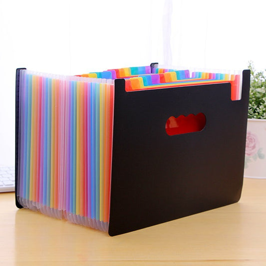 Desktop Storage Folder - 24-Layer Organizer