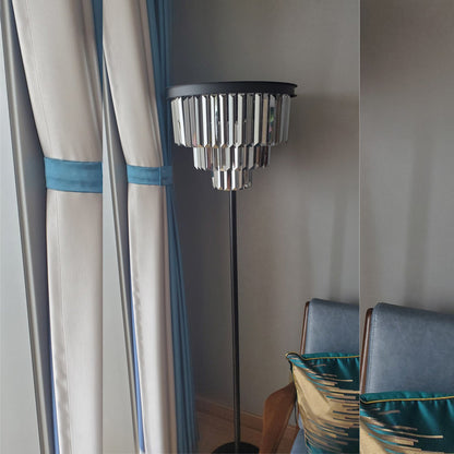 Luxury Crystal Floor Lamp