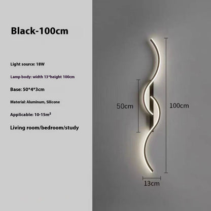 Minimalist Bedside Wall Lamp for Living Room, Aisle & Corridor