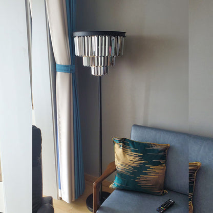 Luxury Crystal Floor Lamp