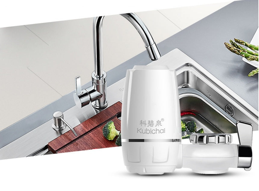 Faucet-Mounted Kitchen Water Purifier – Clean & Filtered Water Instantly