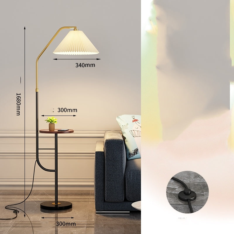 Nordic Floor Desk Lamp With Wireless Charging & USB