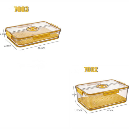 Transparent Food-Grade PET Refrigerator Storage Box