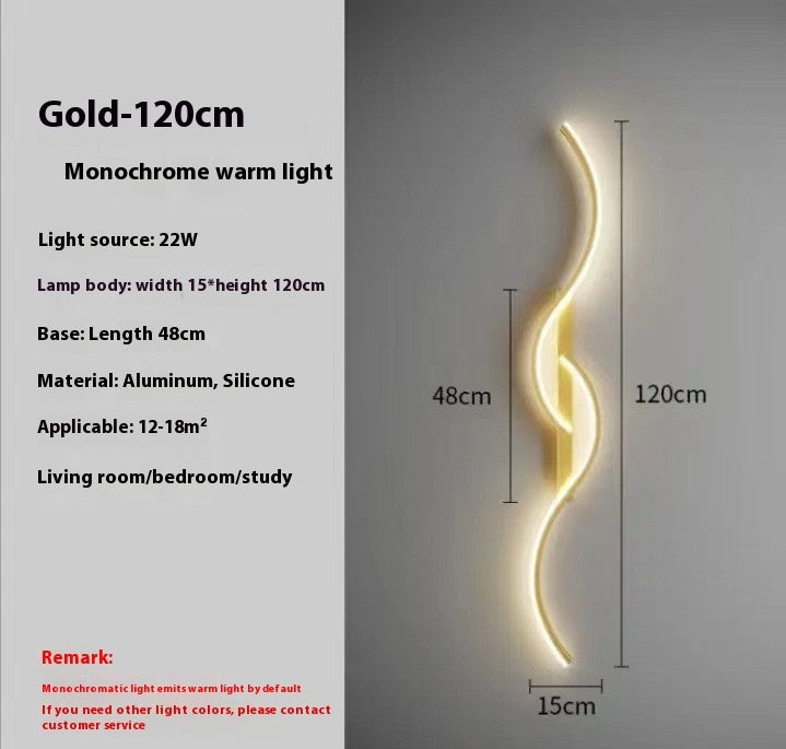 Minimalist Bedside Wall Lamp for Living Room, Aisle & Corridor