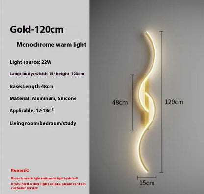 Minimalist Bedside Wall Lamp for Living Room, Aisle & Corridor