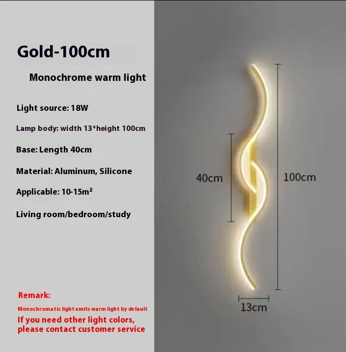 Minimalist Bedside Wall Lamp for Living Room, Aisle & Corridor