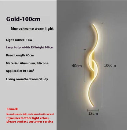 Minimalist Bedside Wall Lamp for Living Room, Aisle & Corridor