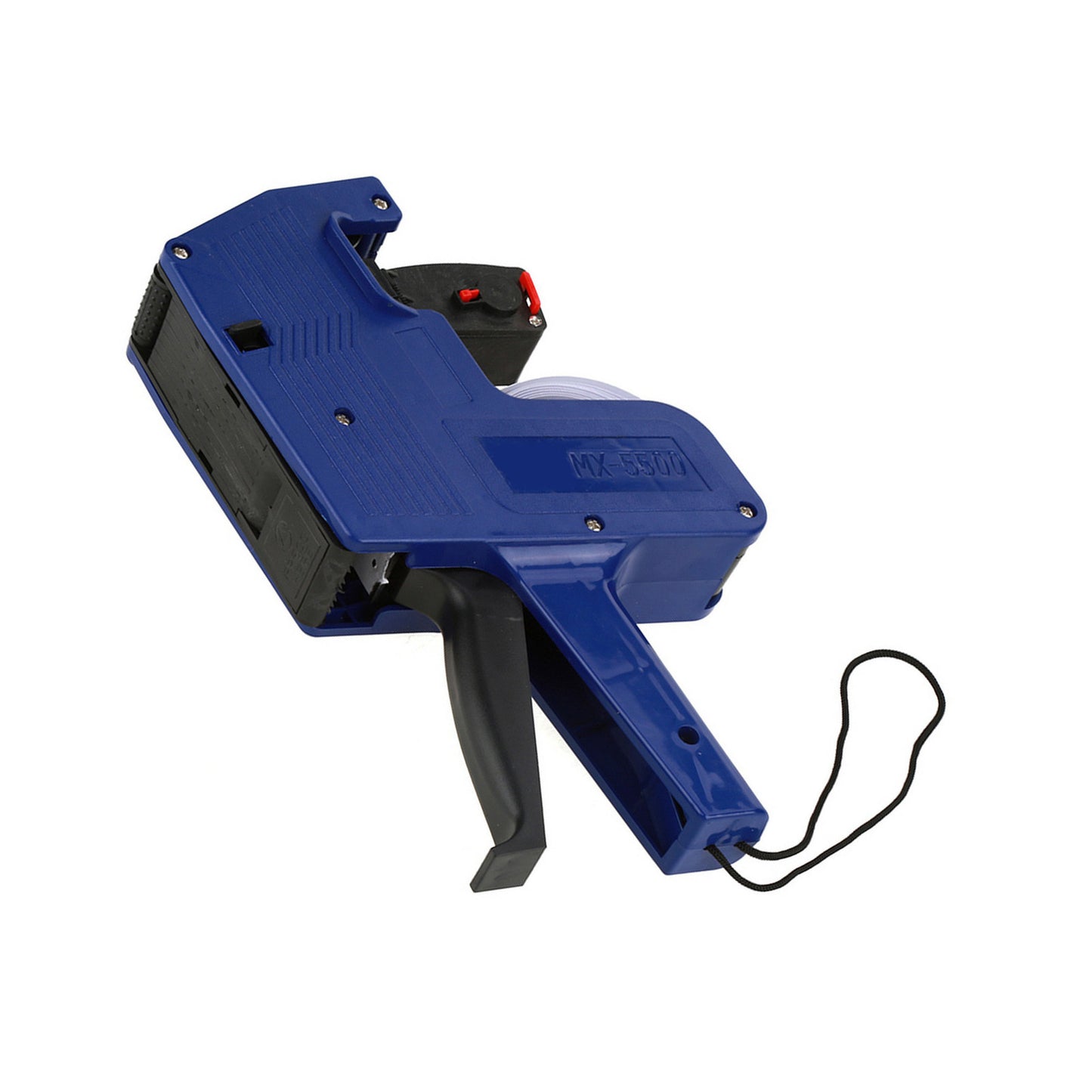 MX-5500 8-Digit Labeler Price Tag Gun with Labels & Ink Refill – Retail Sticker Tool (Blue)