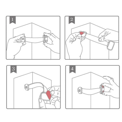 Baby Safety Lock for Cabinets & Drawers – Anti-Clip Design