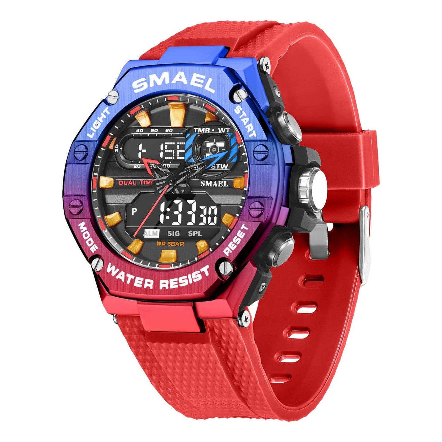 Digital Alloy Electronic Watch