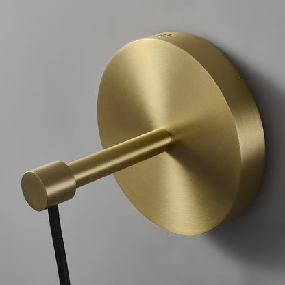 Light Luxury Crystal Copper Wall Lamp for Living Room