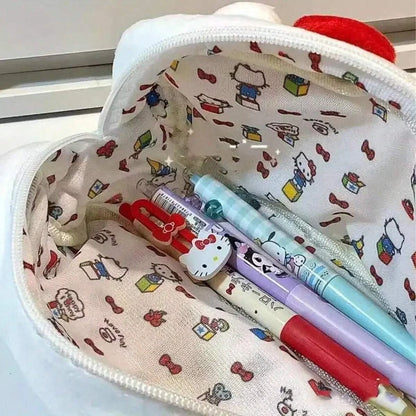 Hello Kitty Plush Pencil Case