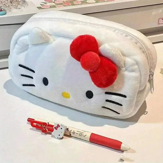 Hello Kitty Plush Pencil Case