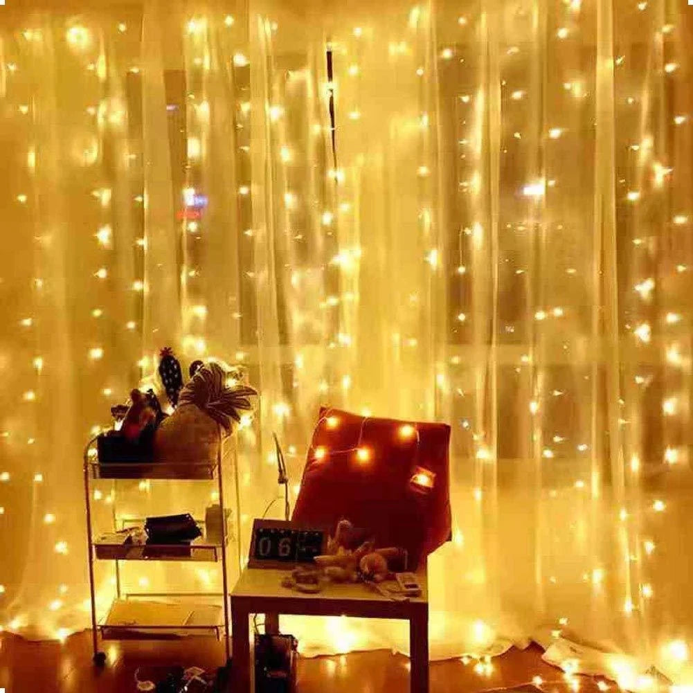 Christmas Lights Curtain - Nooshop