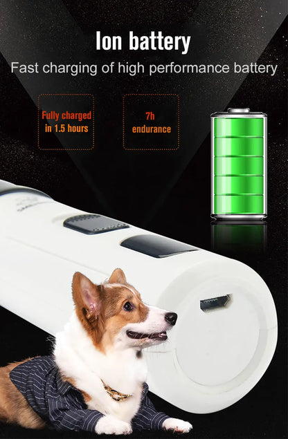 Painless USB Charging Dog Nail Grinders