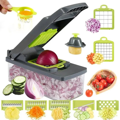 Vegetable Chopper 16 Pcs/Set