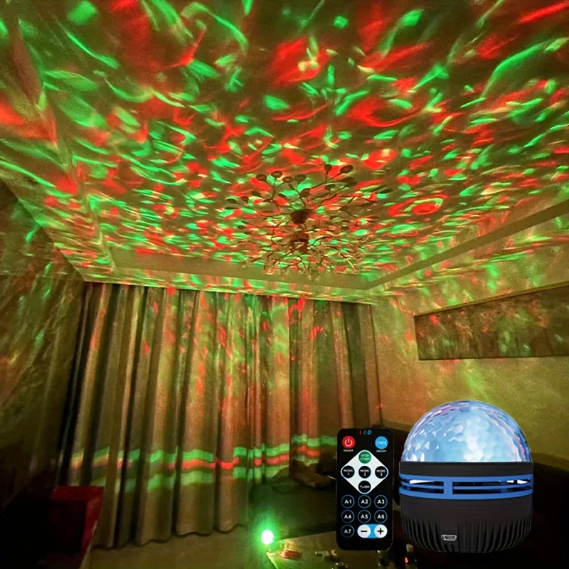 LED Starry Galaxy Projector Light - RGB Color Changing