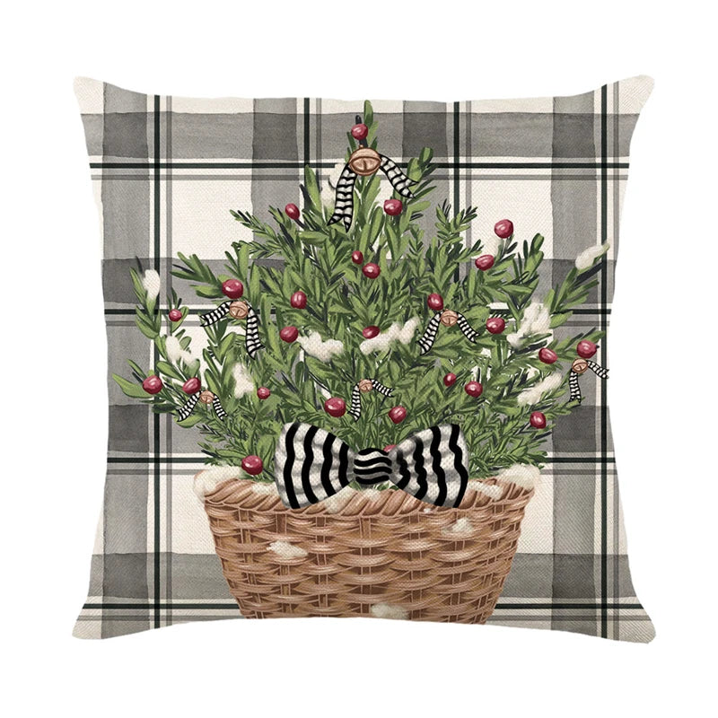 Holiday Christmas Pillow Cover