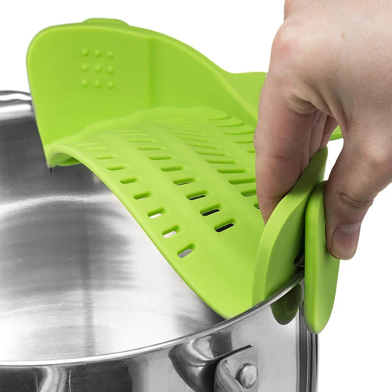 Universal Silicone Clip on Pan Pot