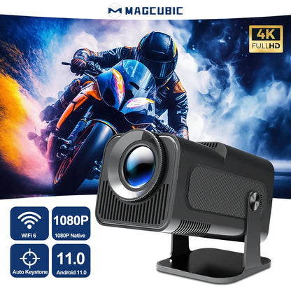 Magcubic 4K Projector with Android 11 & 390 ANSI Lumens – Model HY320