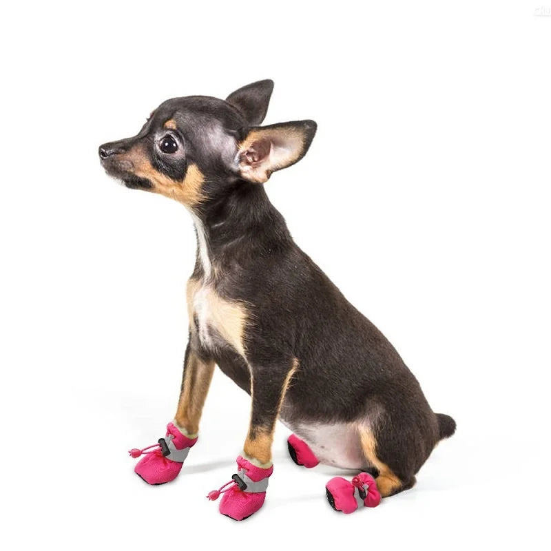 Waterproof Dog Shoes - Set of 4 Protective Boots