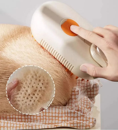 3-in-1 Pet Spray & Massage Brush