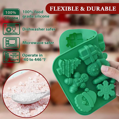 Christmas Silicone Chocolate Molds