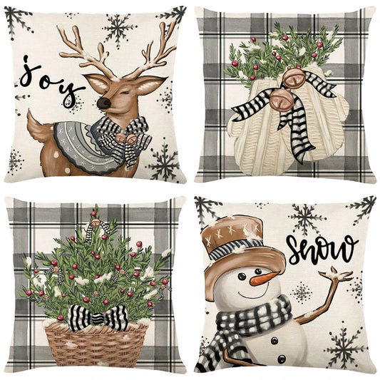 Holiday Christmas Pillow Cover