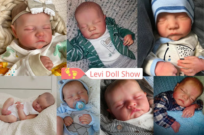 46CM Realistic Reborn Baby Doll Levi