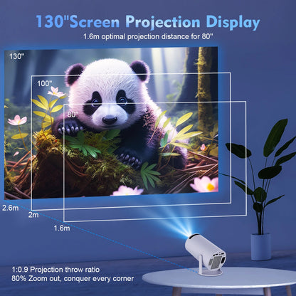 Magcubic 4K UHD Projector with WiFi6 – Ultimate Home Entertainment