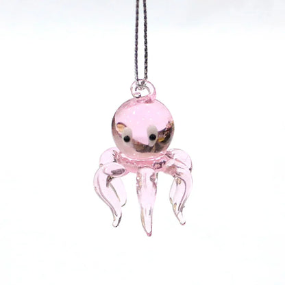 Cute Tiny Octopus Murano Glass