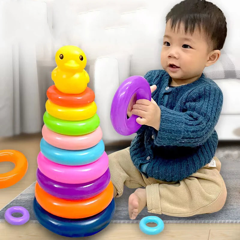 Montessori Baby Toy Rolling Ball Tower - Nooshop