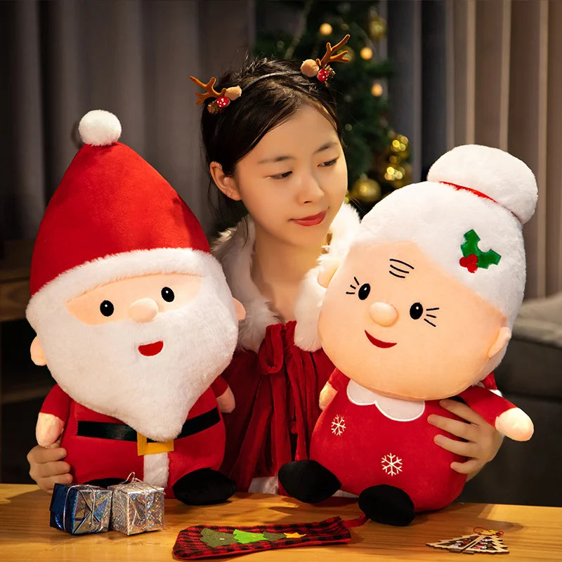 Cute Santa Claus Snowman (23-50CM )