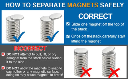 Super Strong Neodymium Disc Magnets