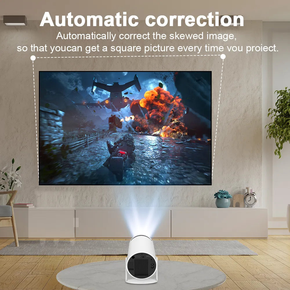 Magcubic 4K UHD Projector with WiFi6 – Ultimate Home Entertainment