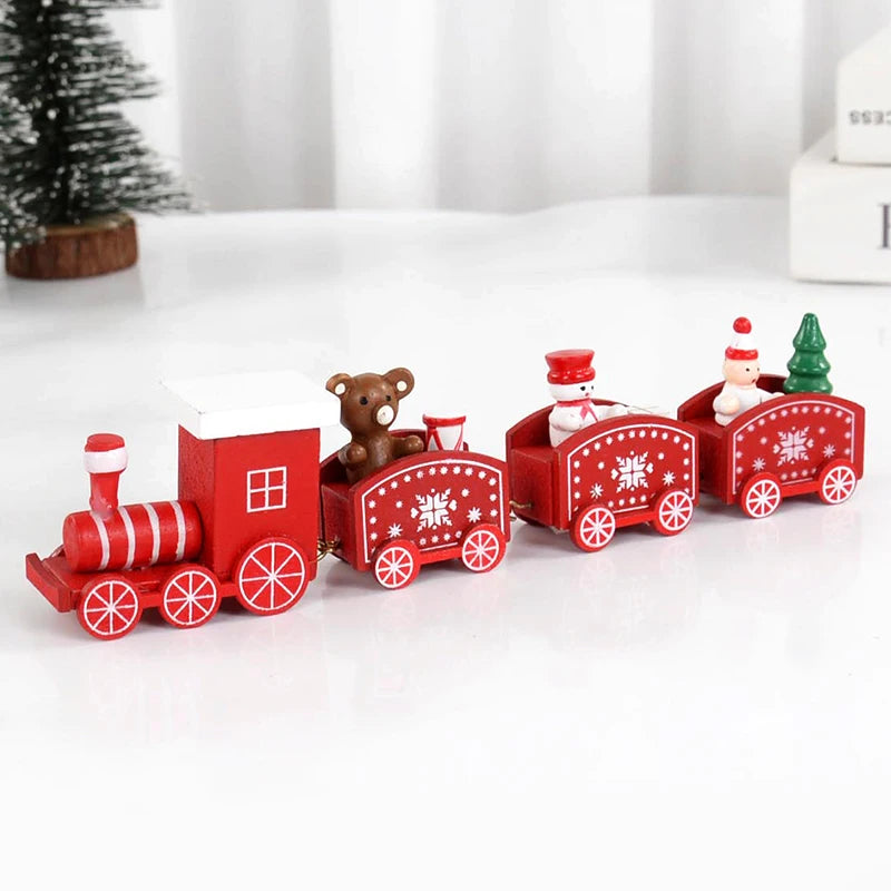 Christmas Wooden Train