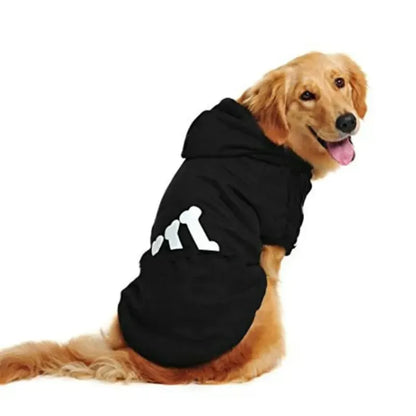 Trendy Bone Pattern Pet Clothing with Letter Print