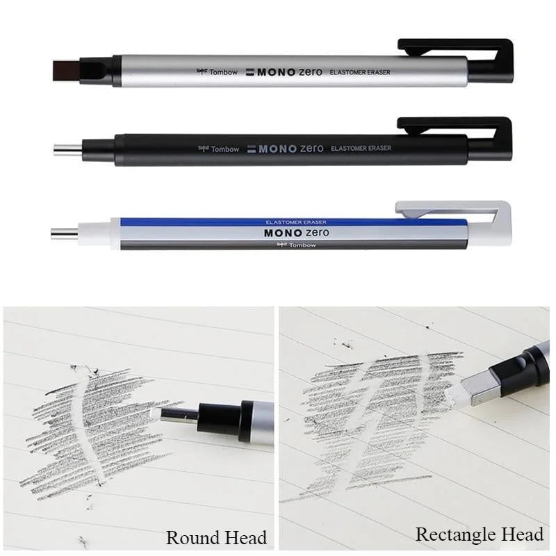 Refillable Mechanical Rubber Pen