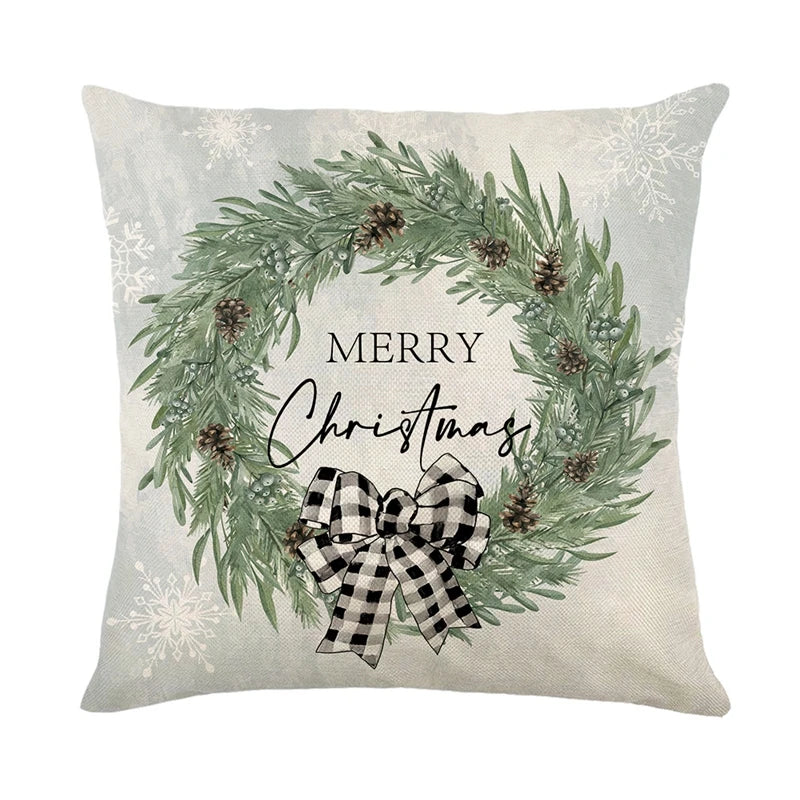 Holiday Christmas Pillow Cover