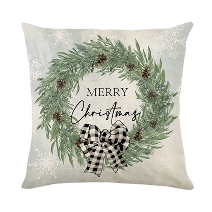 Holiday Christmas Pillow Cover