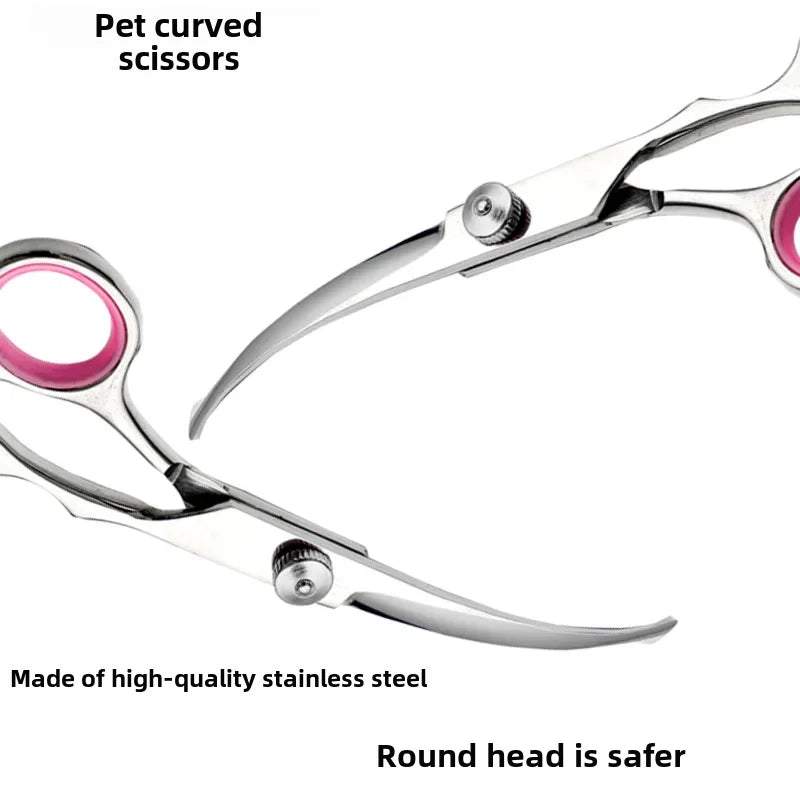 Stainless Steel Pet Grooming Shears - 6 Inch