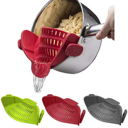 Universal Silicone Clip on Pan Pot