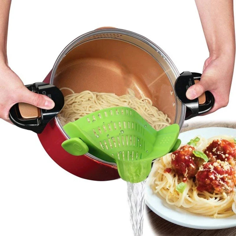 Universal Silicone Clip on Pan Pot