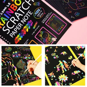 Rainbow Scratch Paper (2 PC)