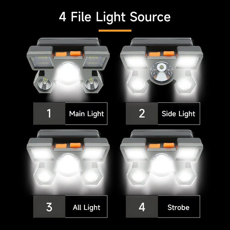 5 LED Flashlight Rechargeable - Nooshop