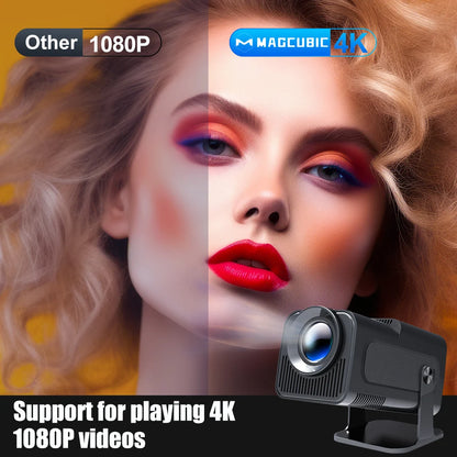 Magcubic 4K Projector with Android 11 & 390 ANSI Lumens – Model HY320