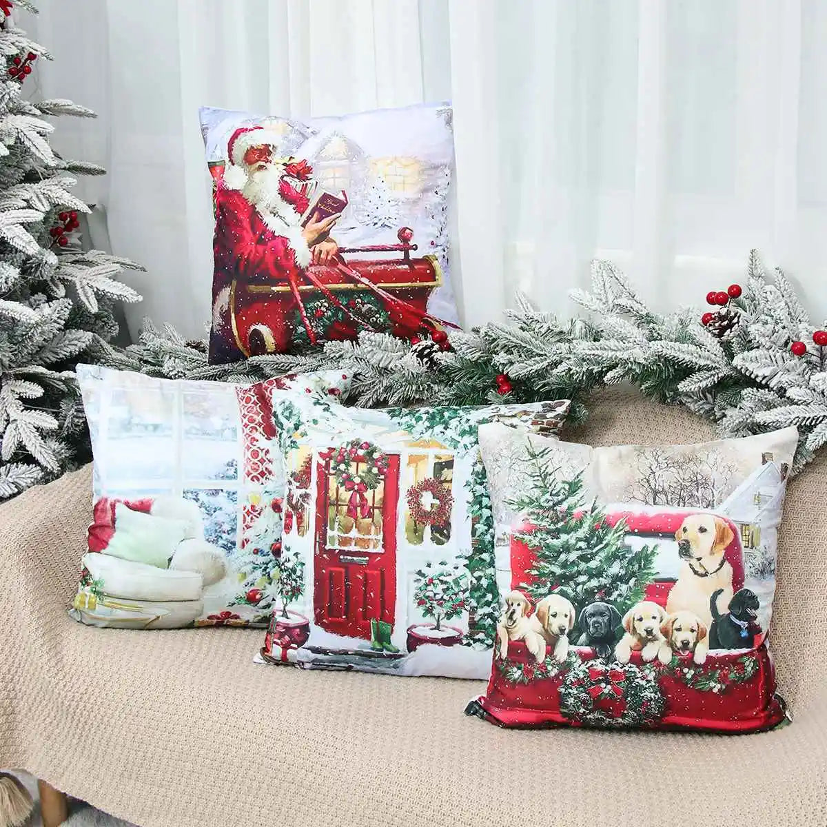 Christmas Cushion Cover